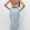 Thumbnail: Juliana Baby Blue Pailette Tango Dress