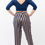 Thumbnail: Tango Pants for Women Beige/Navy Blue