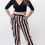 Thumbnail: Tango Pants for Women Powder Pink /Black Stripes