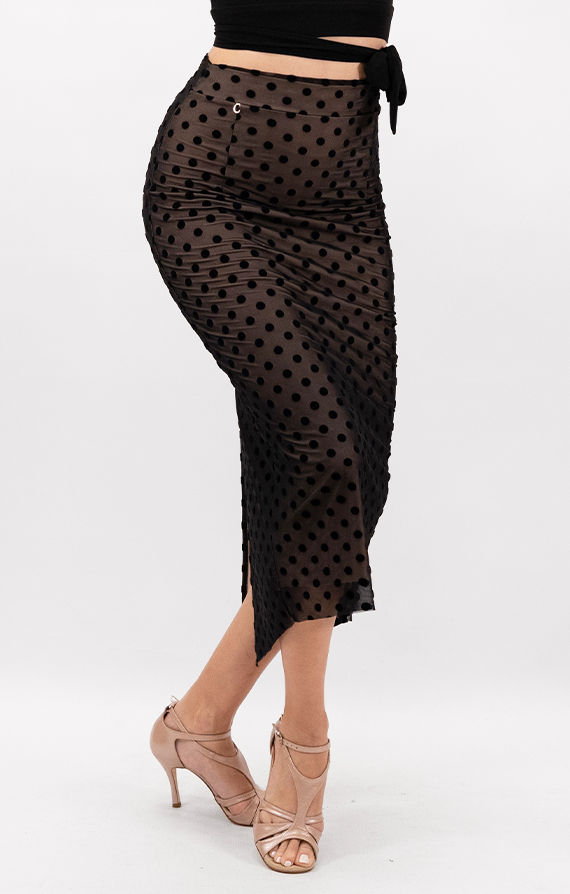 Thumbnail: İsabel Lace with Dot Tango Skirt