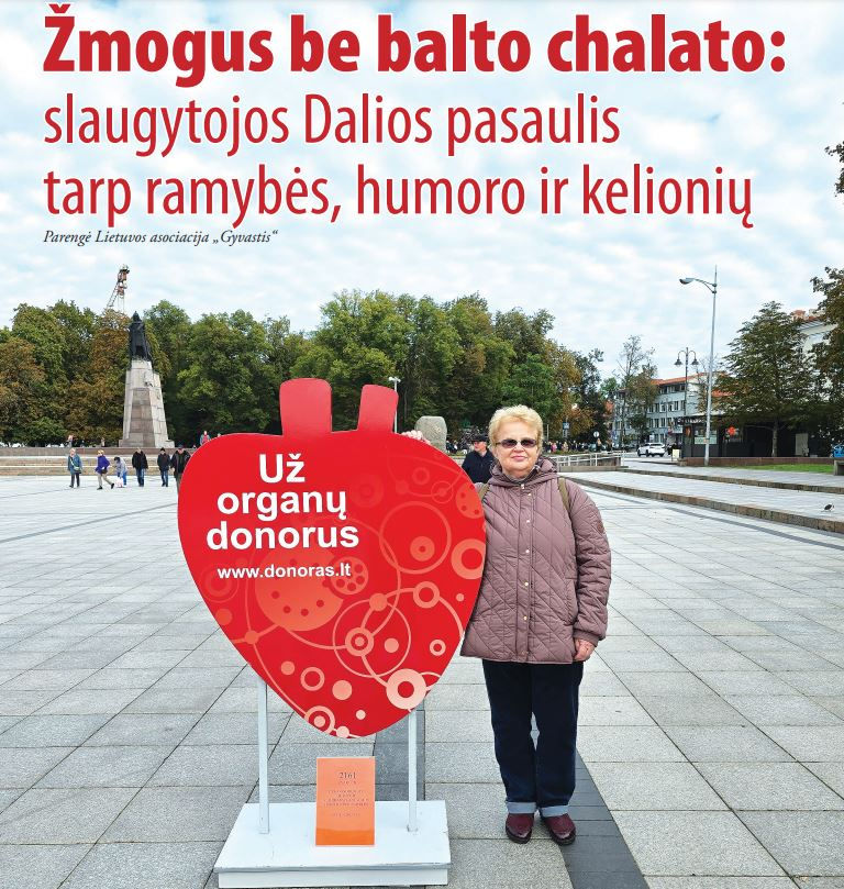 Dalia Garmuvienė . Asociacijos "Gyvastis" leidinio nuotrauka
