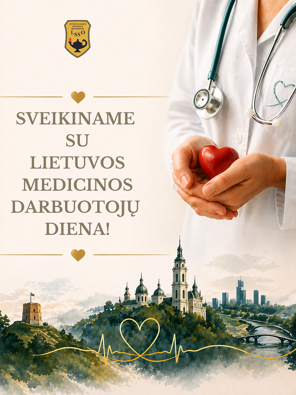 LSSO sveikinimas Lietuvos medicinos darbuotojų dienos proga