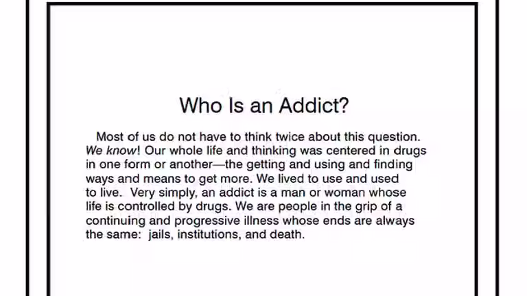 who is an addict reading.avif