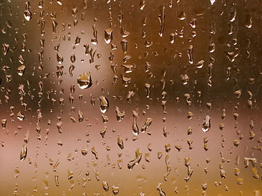 Raindrops On Glass
