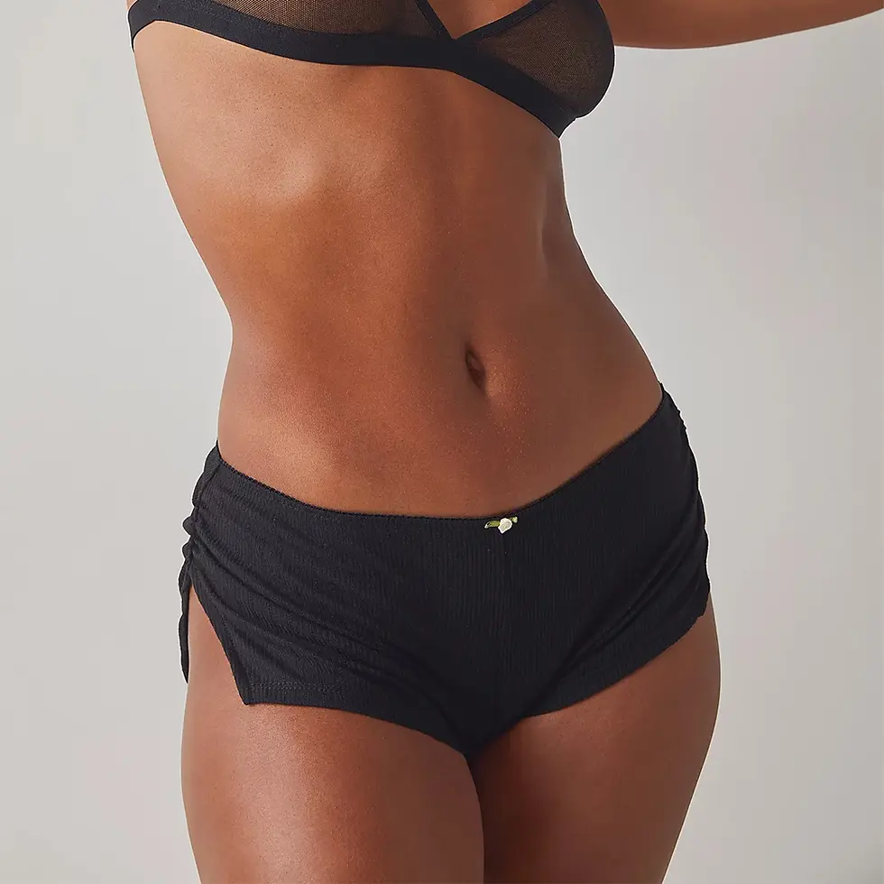 Thumbnail: Side Split Pajamas Shorts
