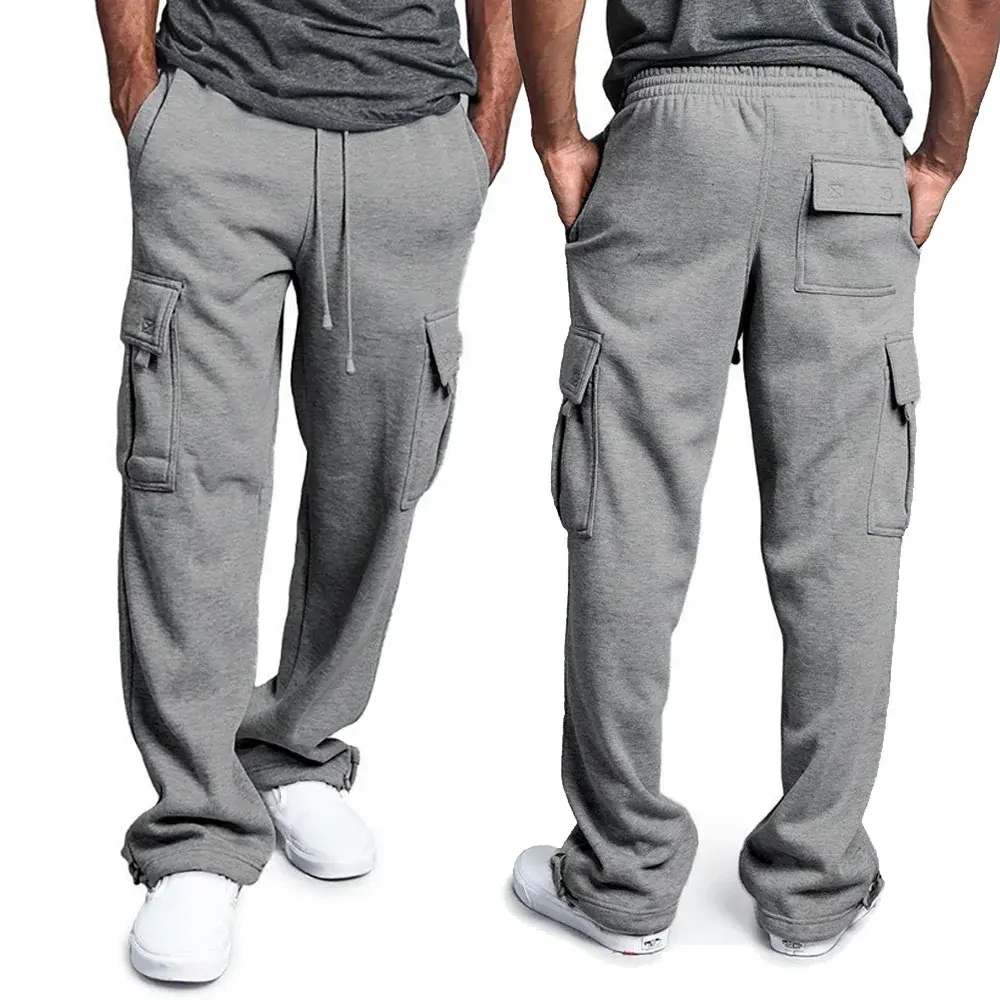 Multi-Pocket Sweatpants