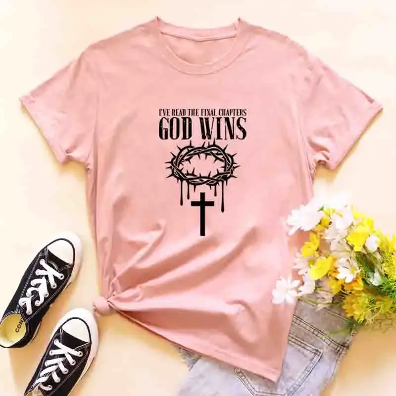 Thumbnail: God Wins T-Shirt