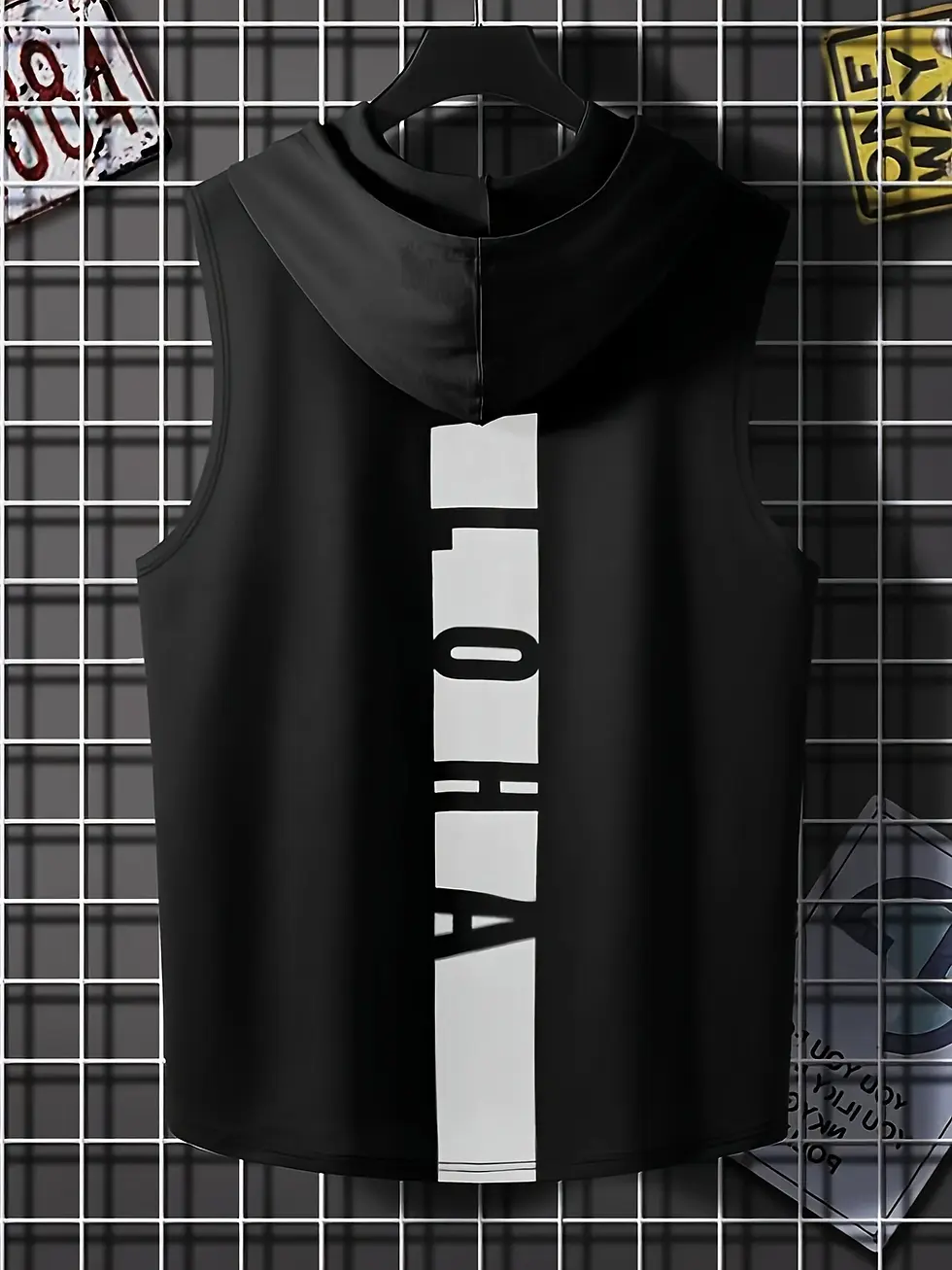 Hooded Sports Tank Top