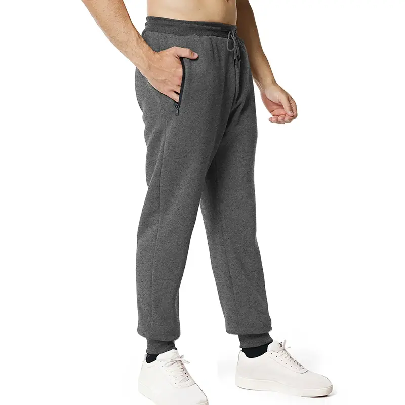 Thumbnail: Men's Side Zipper Pockets Sweatpants