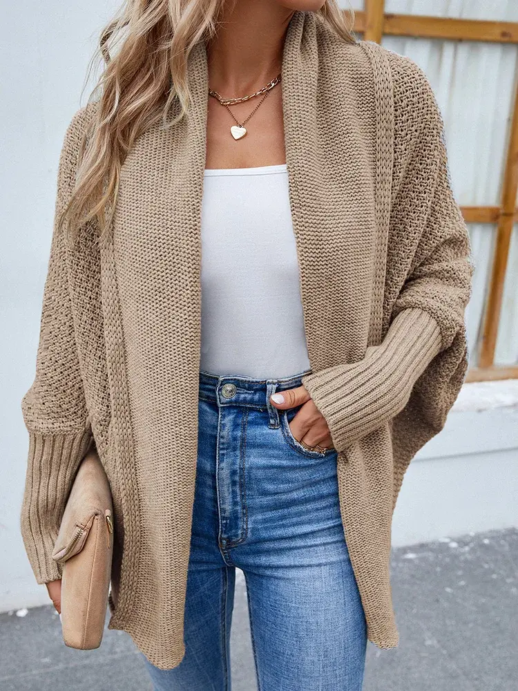 Thumbnail: Batwing Sleeve Cardigan