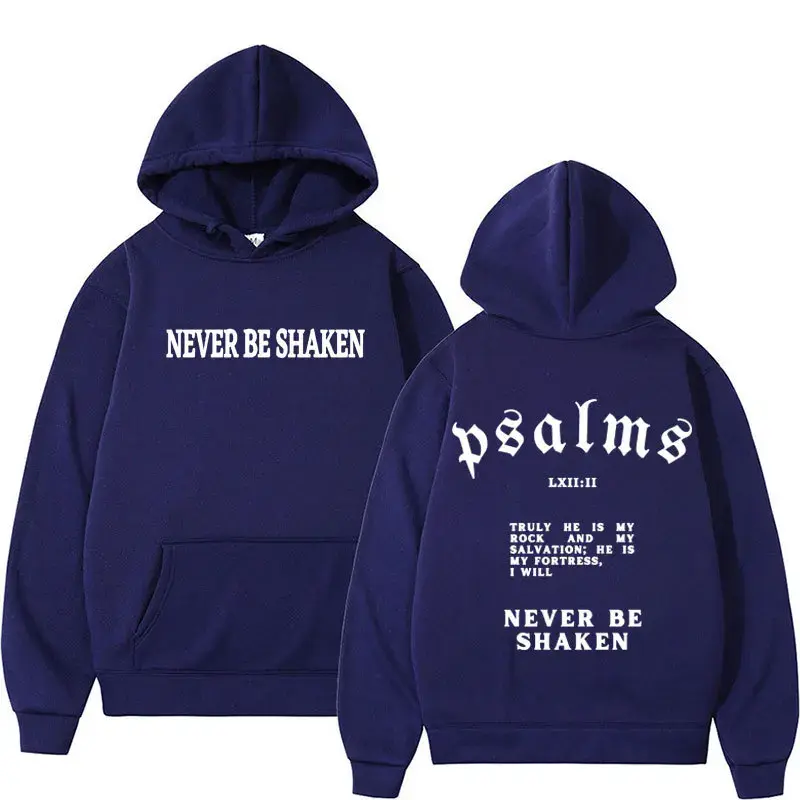 Thumbnail: Never Be Shaken Christian Hoodie