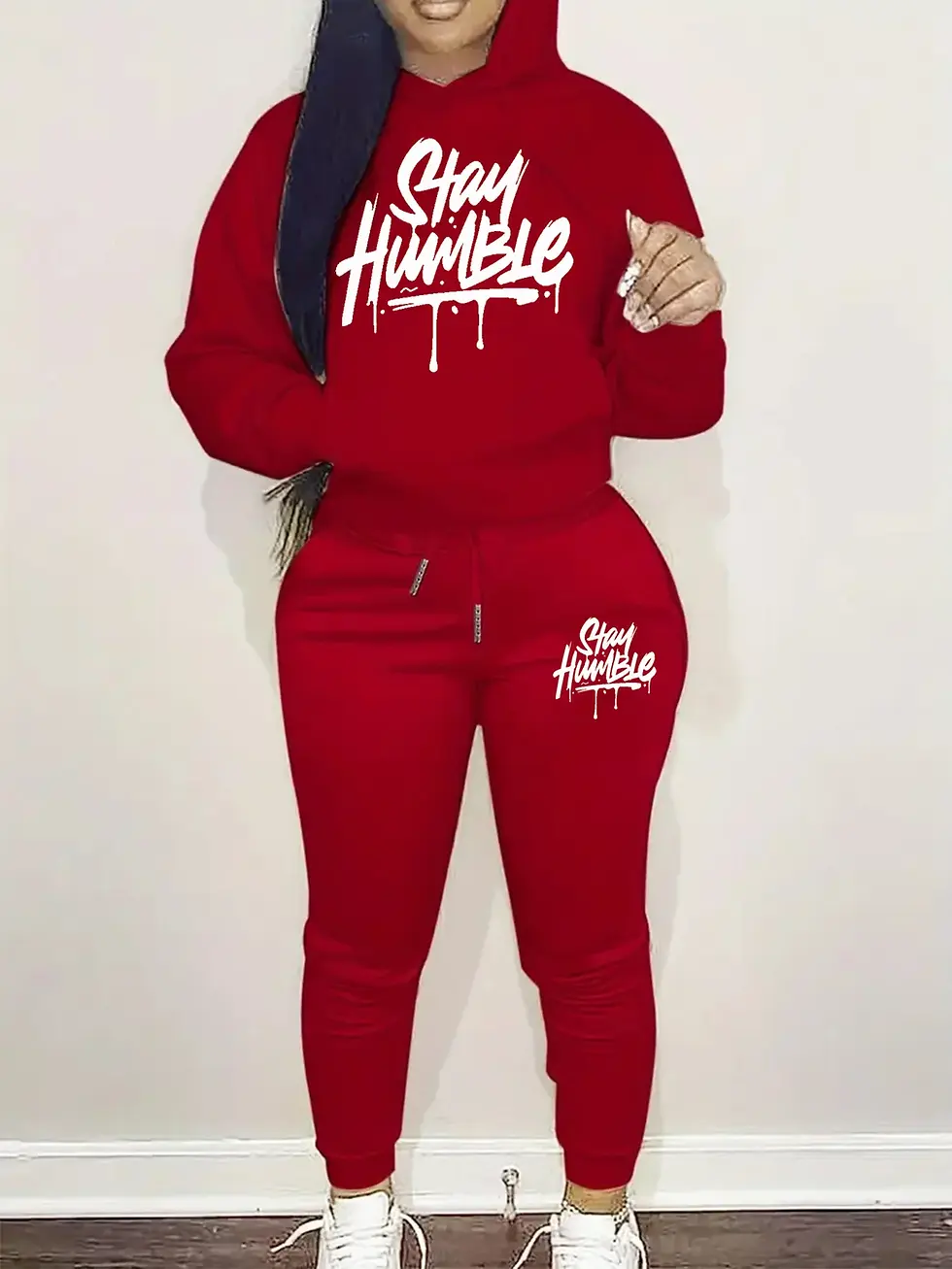 Thumbnail: Stay Humble Hoodie and Sweatpants Set