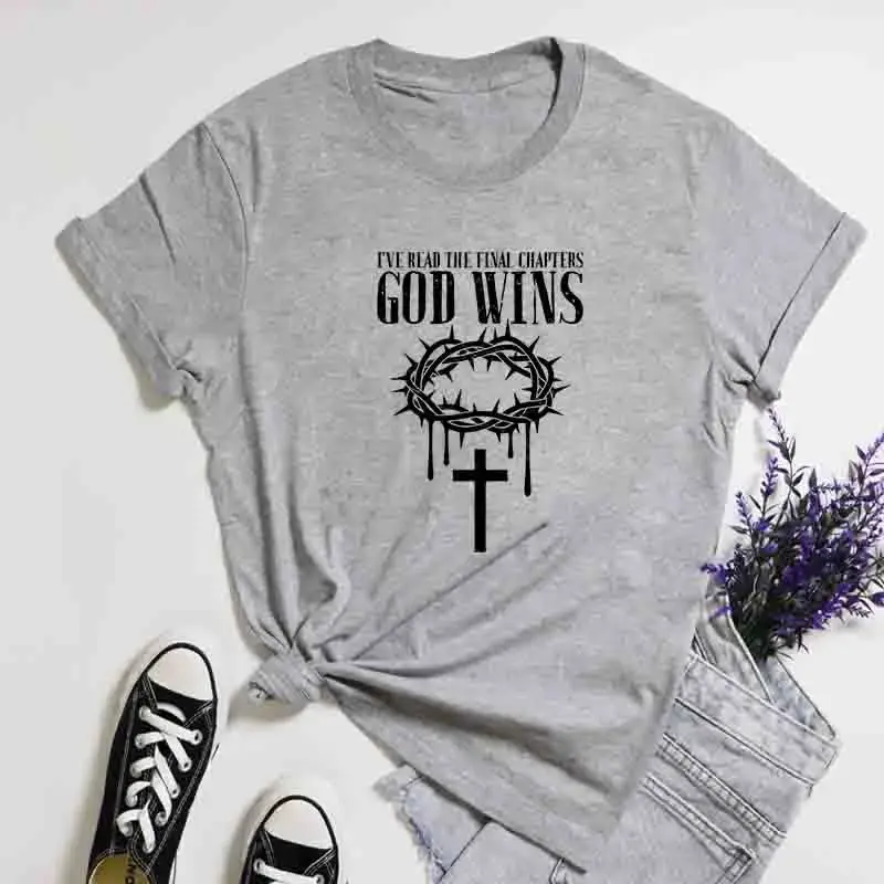 Thumbnail: God Wins T-Shirt