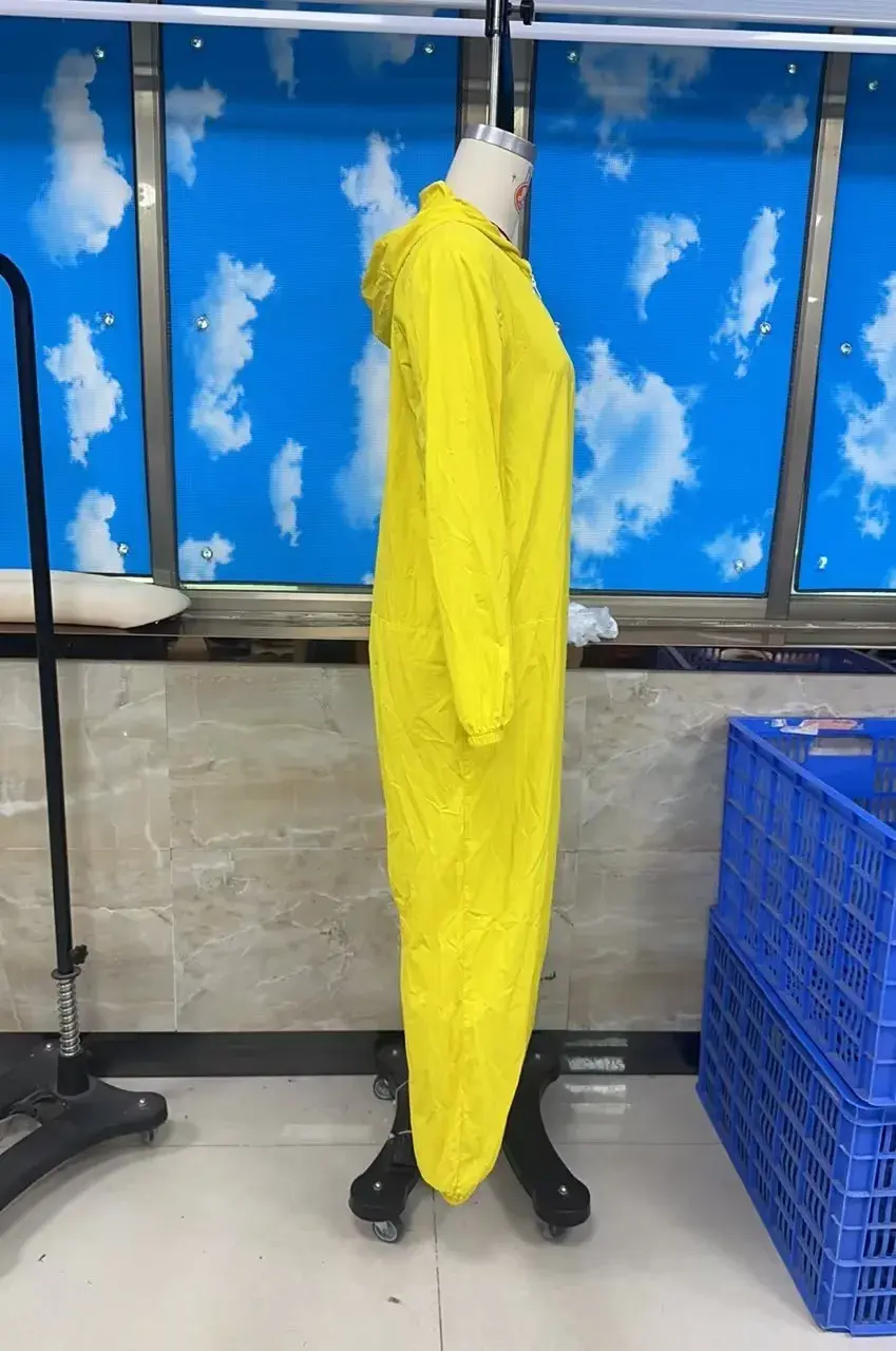 Thumbnail: Full Zip Hooded Long Sleeve Jumpsuit Breaking Bad Cosplay Hazmat Suit