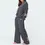 Thumbnail: Y2K Bow Print Hoodie and Elastic Waist Pants Outfits Set