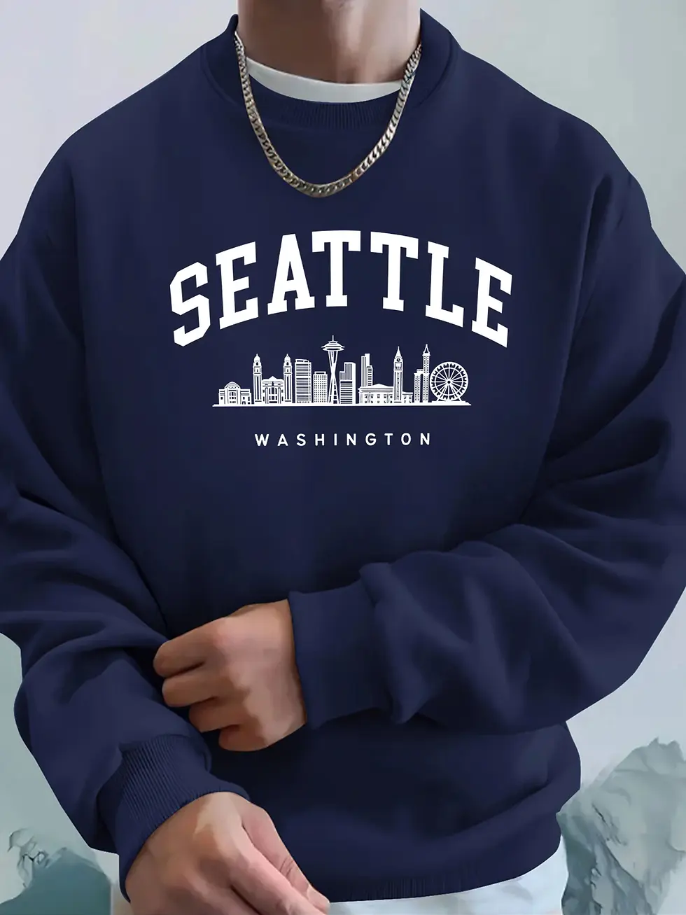 Thumbnail: Seattle Washington Soft Sweatshirt