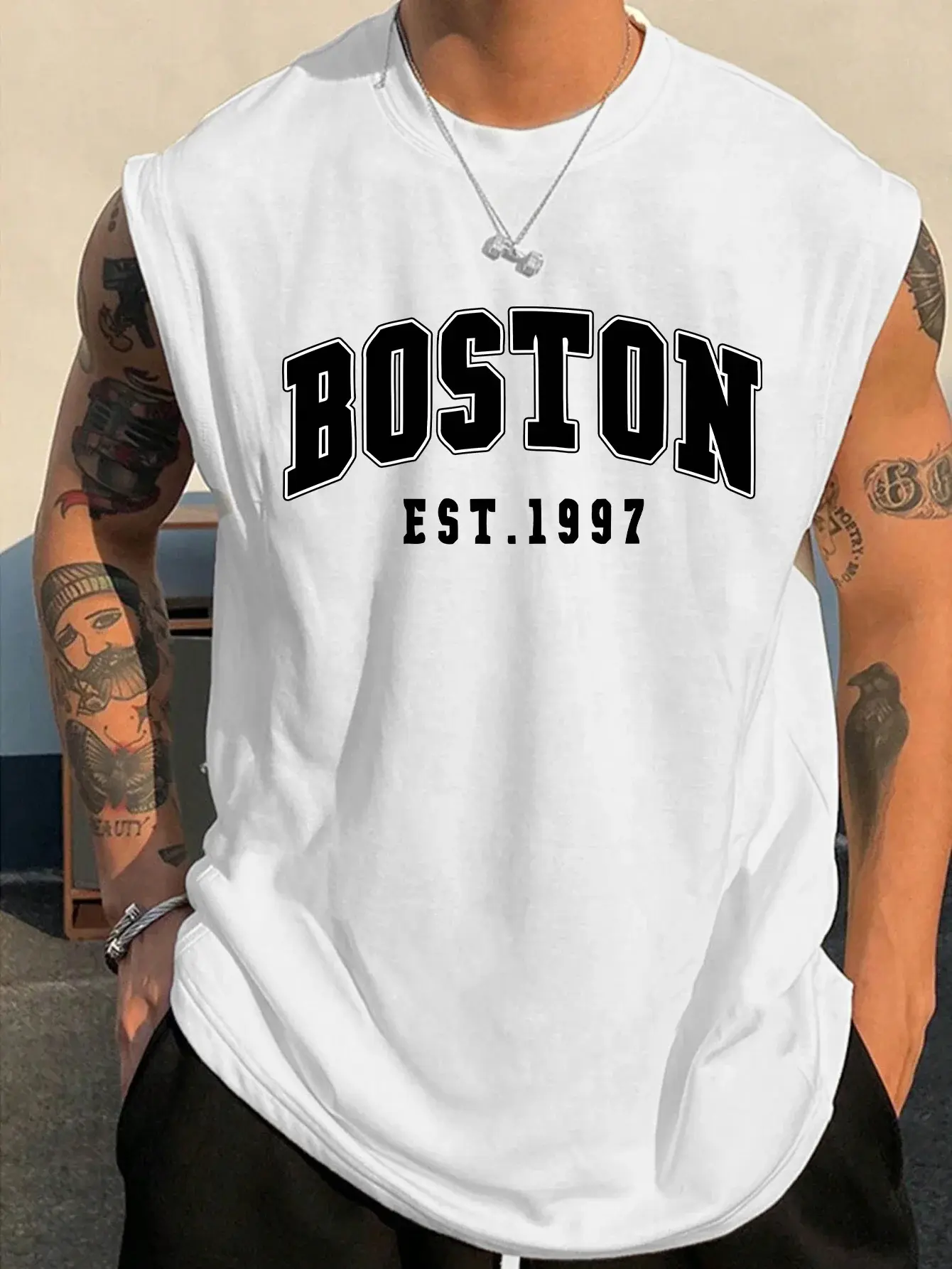 Boston Breathable Round Neck Tank Top