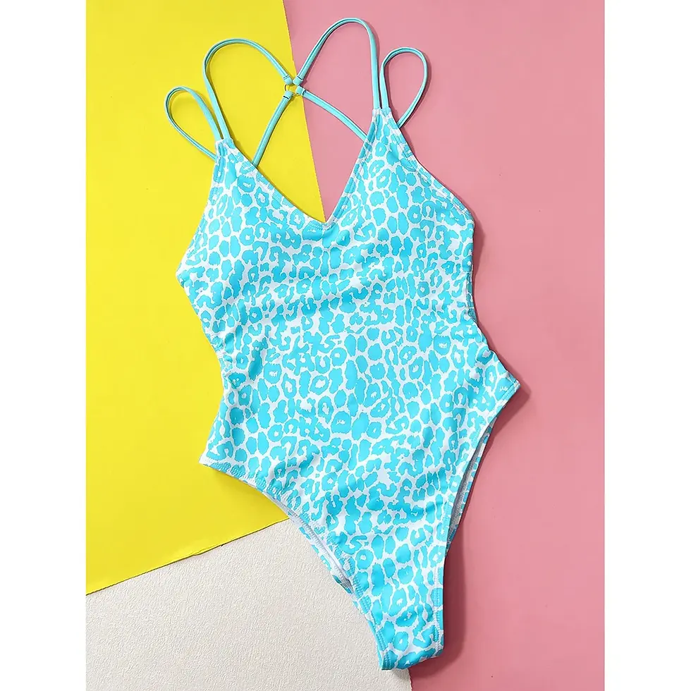 Thumbnail: V-Neck One Piece Swimsuit Bikini
