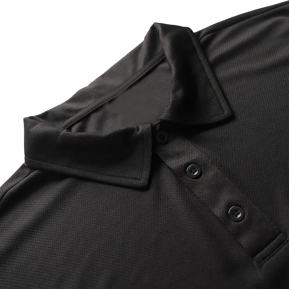 Thumbnail: Pack of 5 Solid Color Short Sleeved Polo Shirts