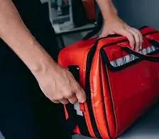 First aid kits which will keep you safe.