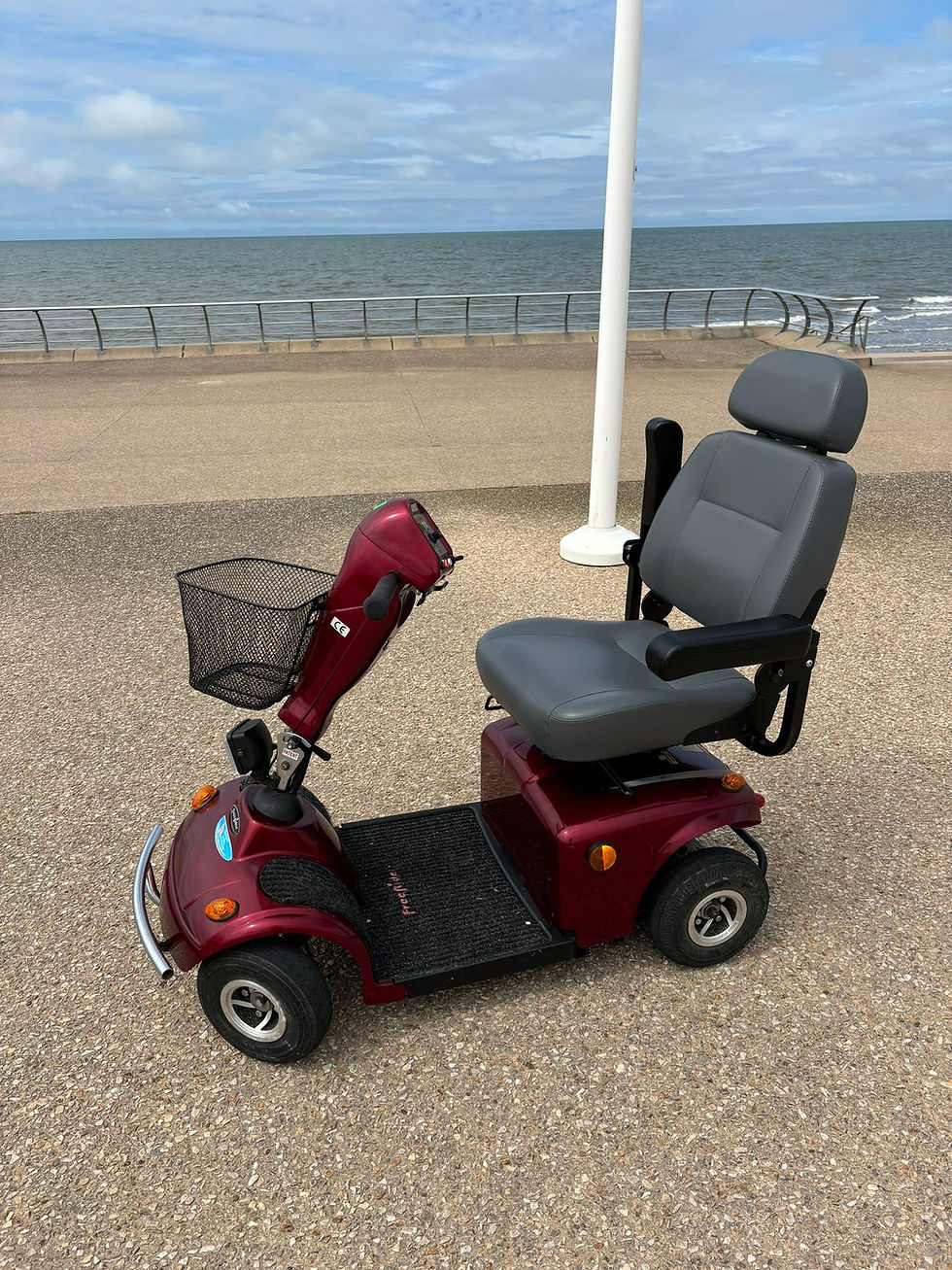 Blackpool Season Is Starting – Book Your Mobility Equipment Early for Peace of Mind