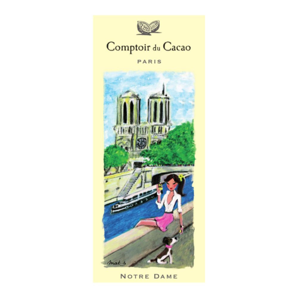 Comptoir du Cacao 'Notre Dame' Dark Chocolate Bar