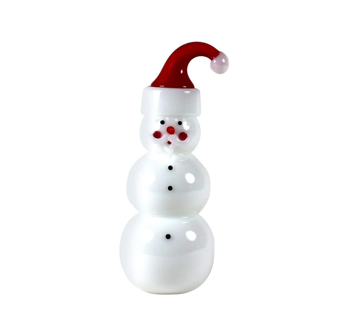 Vitrix Santa Glass Snowman