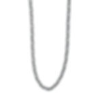 oxidized silver large oval chain, 18-20"
