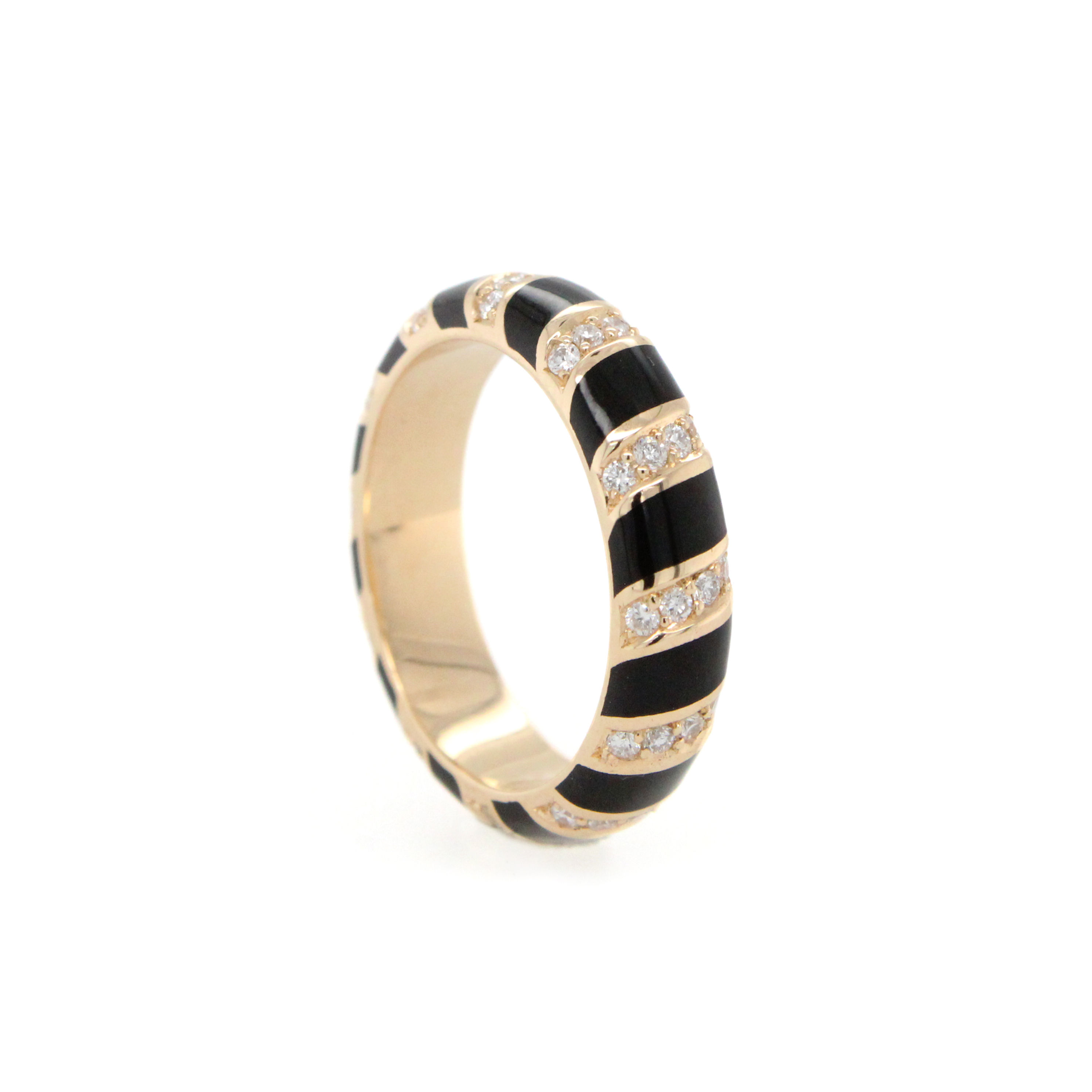 'maxi candy pave' band in diamond