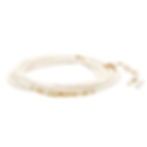 pearl 'gold burst' wrap bracelet