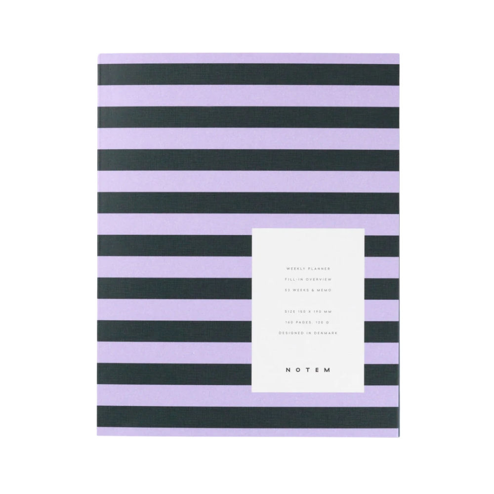 Notem 'Uma' Medium Dark Green & Rose Notebook