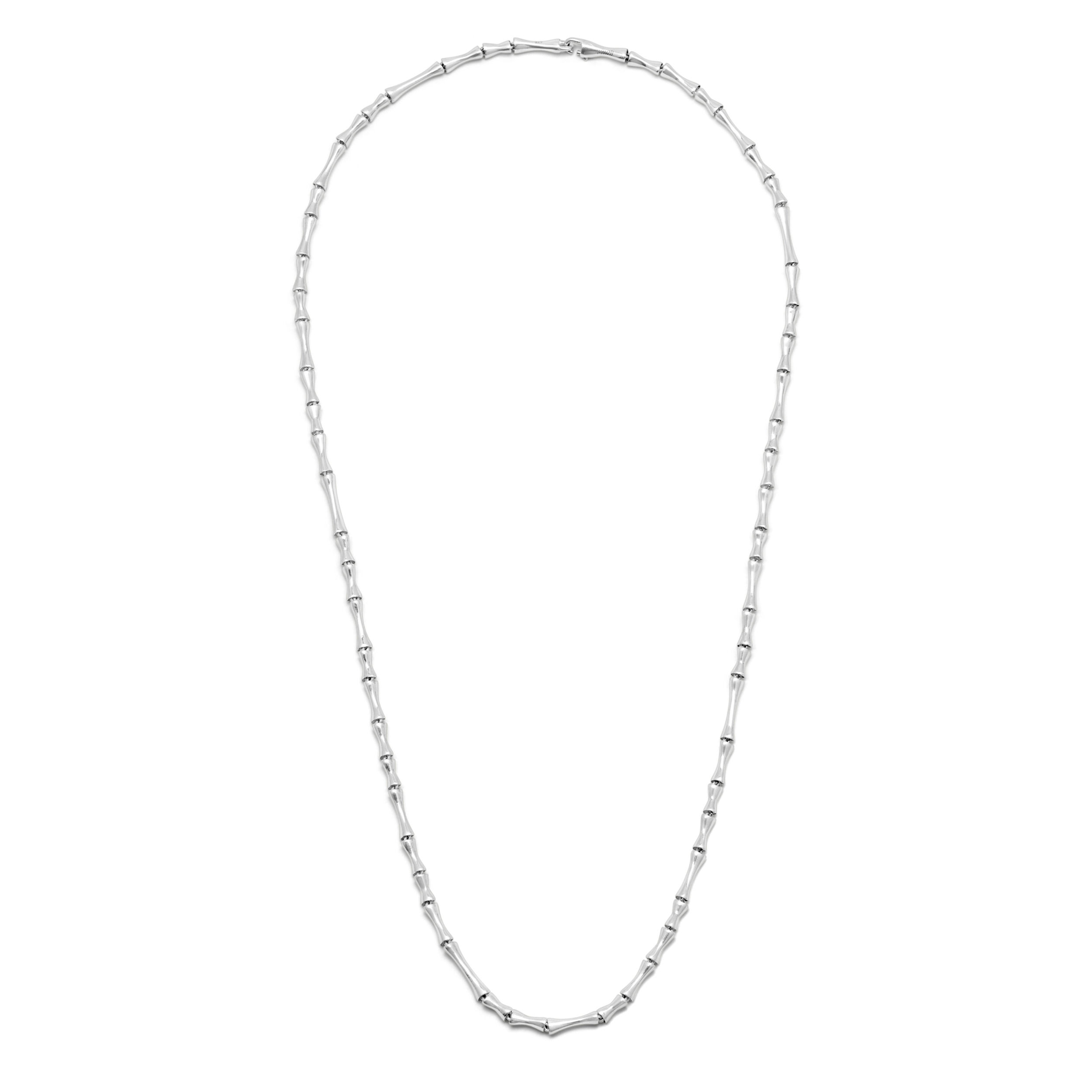 silver 'small mosso' necklace