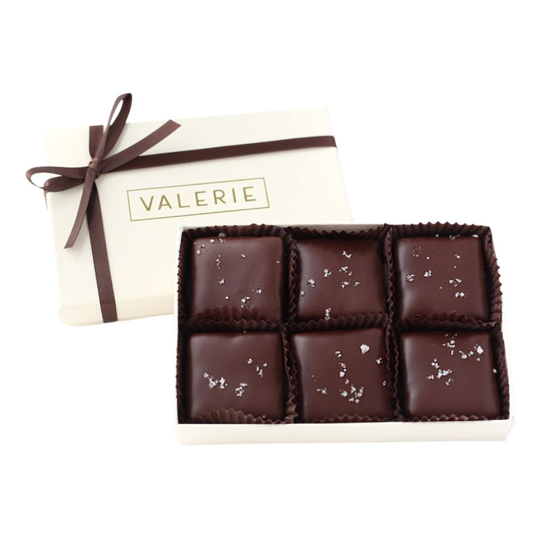Valerie Fleur De Sel Toffee, 6pc