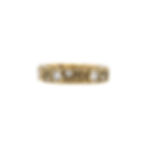 Thumbnail: yellow gold and diamond 'rountree' eternity band