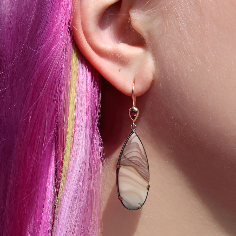 Thumbnail: idaho jasper drop earrings
