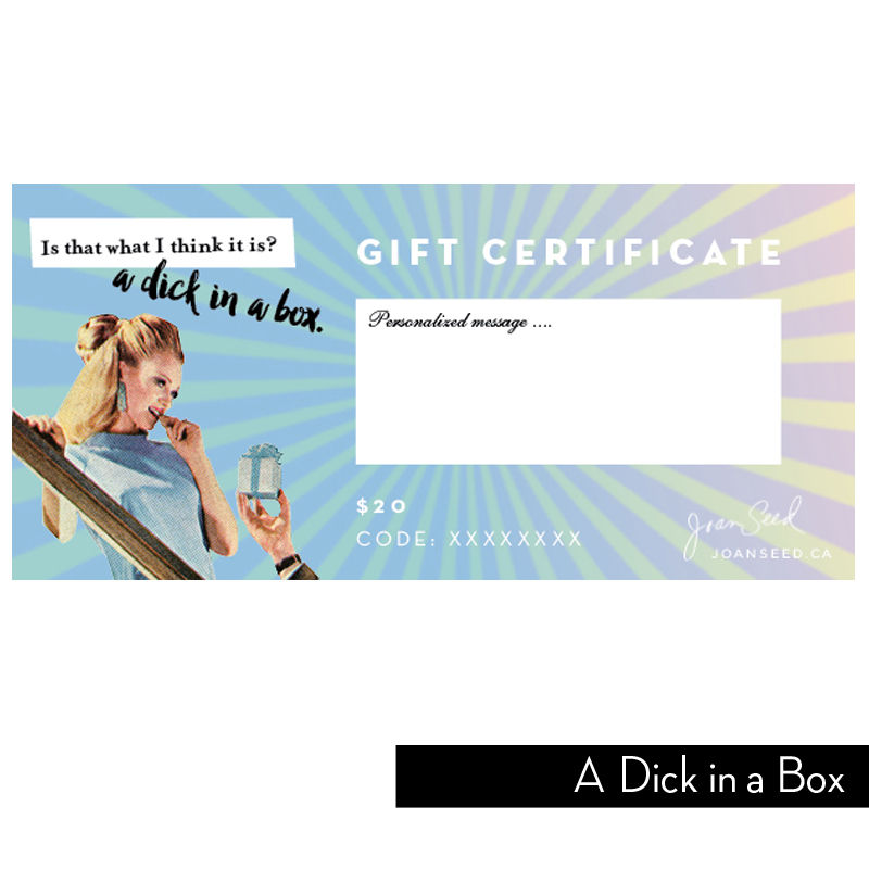 Thumbnail: GIFT CERTIFICATE