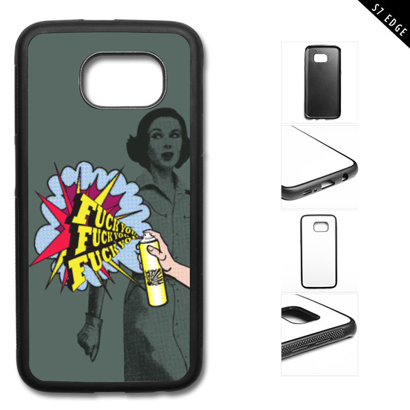 Thumbnail: FUCK YOU Galaxy Rubber Case S5■S6/E■S7/E