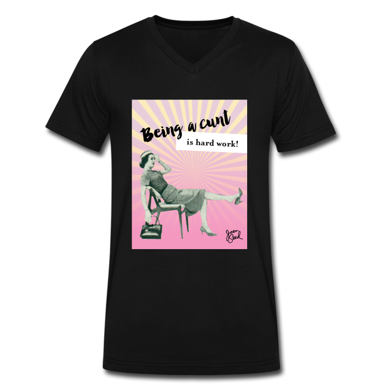 Thumbnail: BEING A CUNT Men's V-iconic