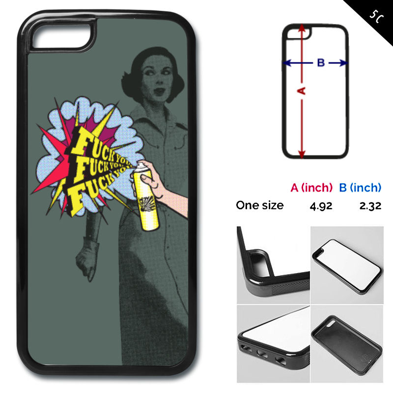 Thumbnail: FUCK YOU iPhone Rubber Case 5■5S■5C■SE