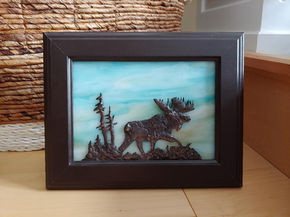 Framed Moose