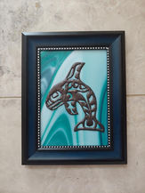 Framed Orca