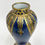 Thumbnail: Pair French Lidded Urns Vases Blue Porcelain Gilt Metal Mounts c1900