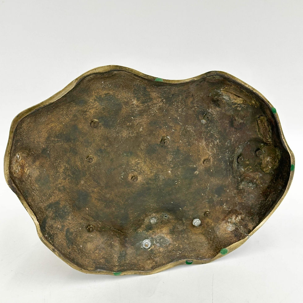 Thumbnail: Japanese Patinated & Gilt Bronze Figural Group Sculpture Meiji Period
