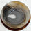 Thumbnail: Pair Continental Carved Banded Agate Geode Bowls with Underplates mid 20th cen