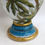 Thumbnail: Baccarat French White Opaline Glass Hand Painted Swallows Birds Vase c1900