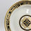 Thumbnail: 16 Cartier France La Maison de L'Art Deco Panther Gilt Porcelain Bread Plates