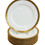 Thumbnail: 10 Lenox for Tiffany & Co Porcelain Gilt Rimmed Dinner Plates circa 1920