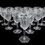 Thumbnail: 16 Baccarat France Cut Glass Water Goblets in Malmaison Signed