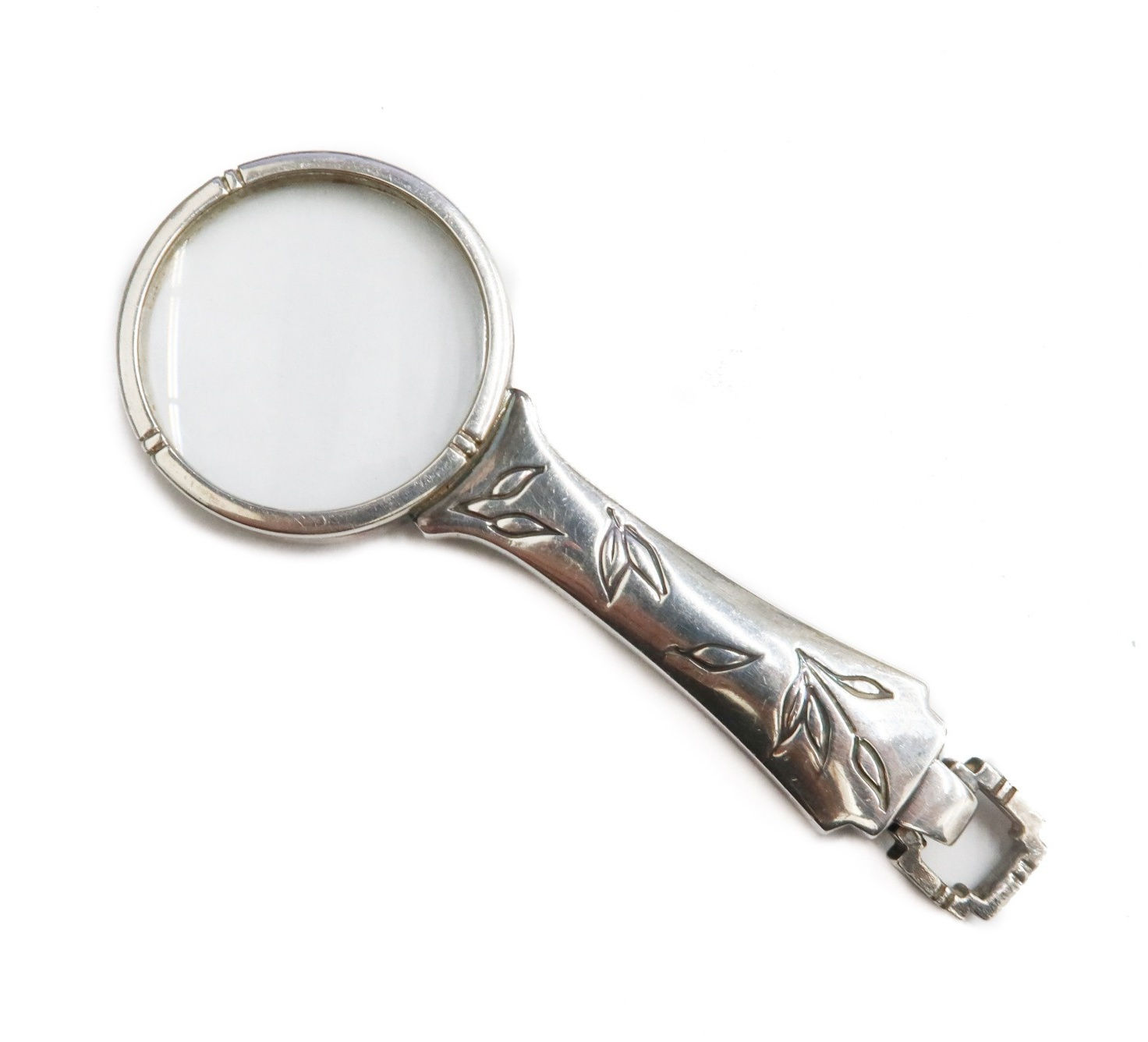 Tiffany & Co. Sterling Silver Miniature Magnifying Glass Leaves