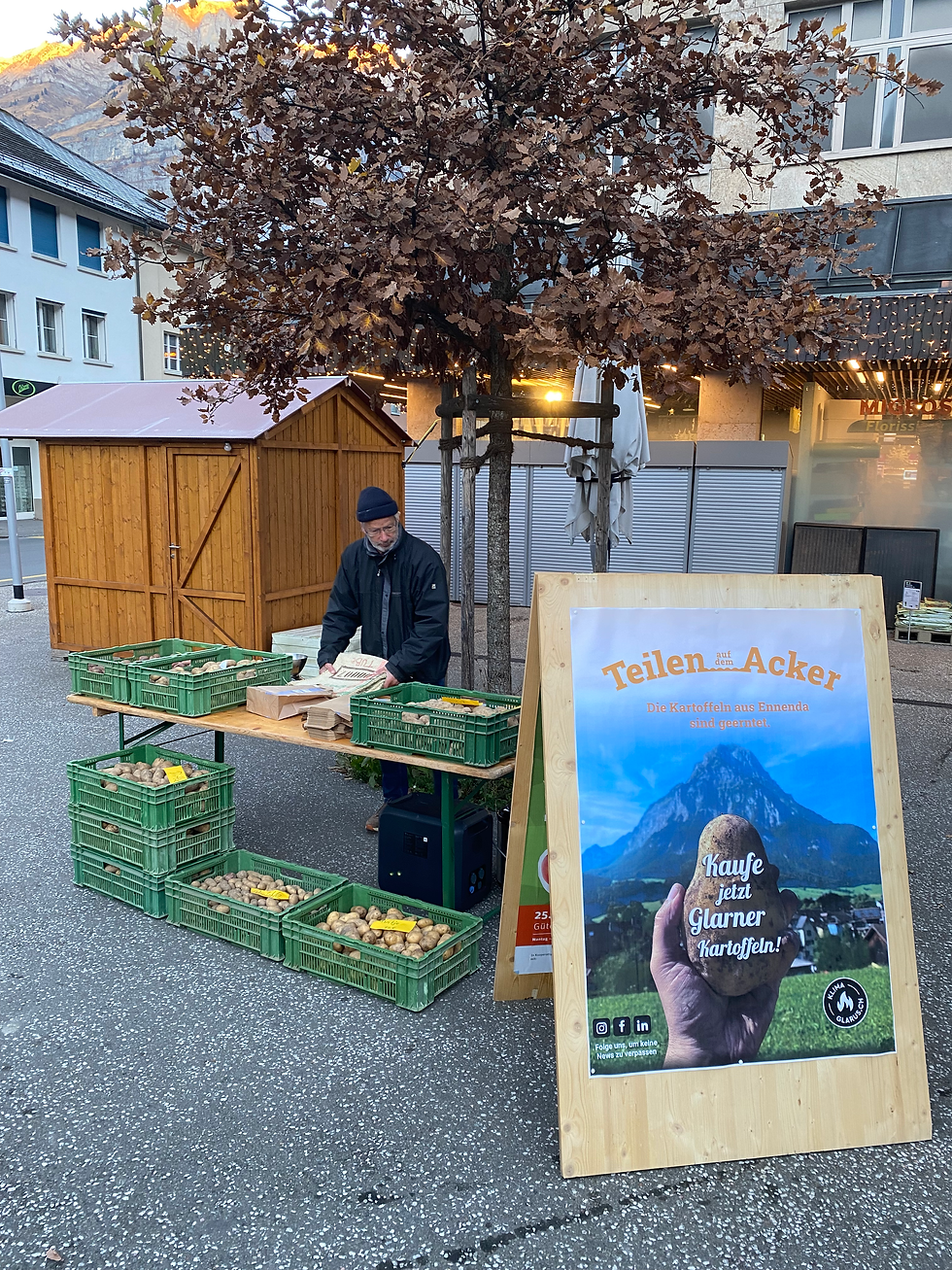 Kartoffel - Verkaufstag